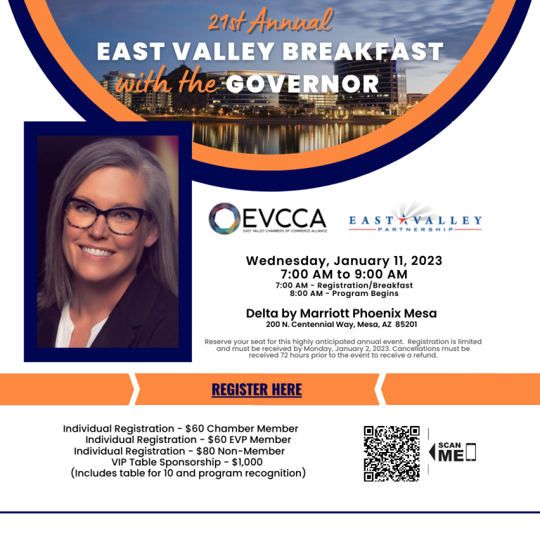 2023 East Valley Breakfast with the Governor Social Media Graphic no Sponsor 768x768