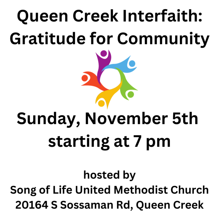 Queen Creek Interfaith Gratitude for Community Nov 5 2023 1 768x768